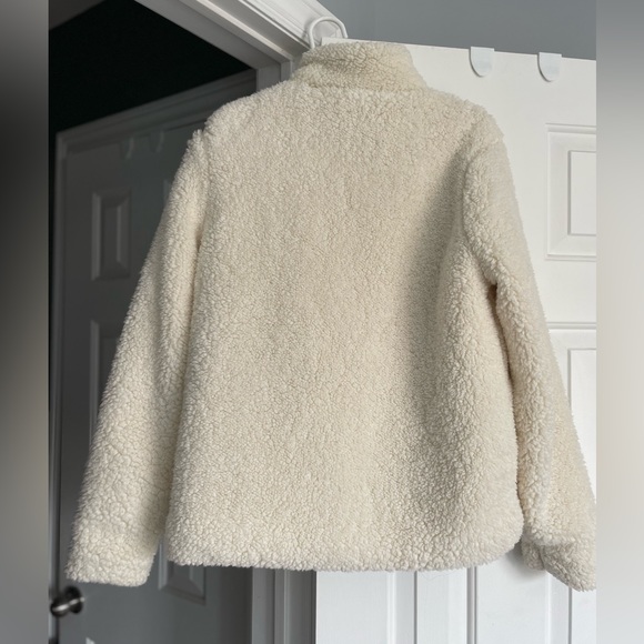 Cream Sherpa Jacket - Picture 2 of 4